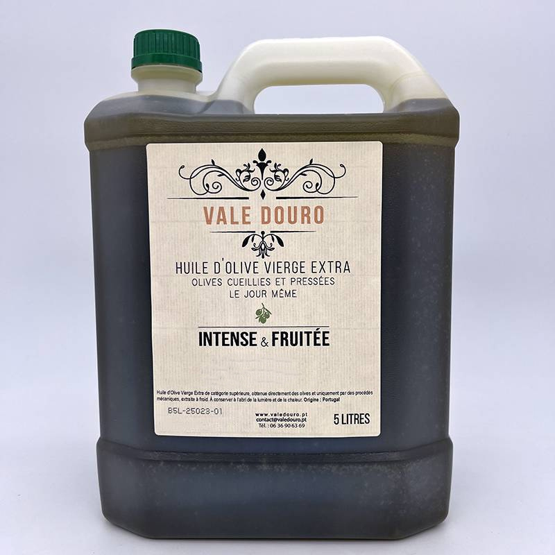 <br>Huile d'Olive Vierge Extra<br>5 litres<br><font color="708b24">INTENSE & FRUITÉE